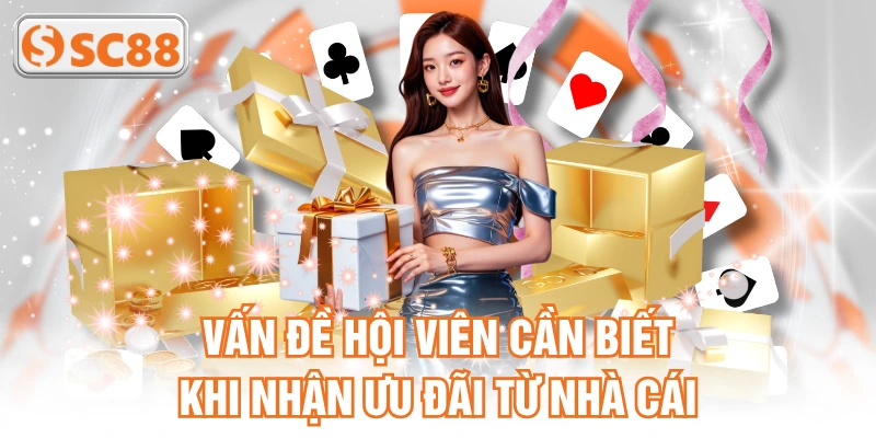 Vấn đề hội viên cần biết khi nhận ưu đãi từ nhà cái